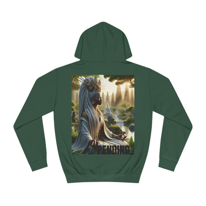 Unisex Printed Hoodie - Meditating Woman