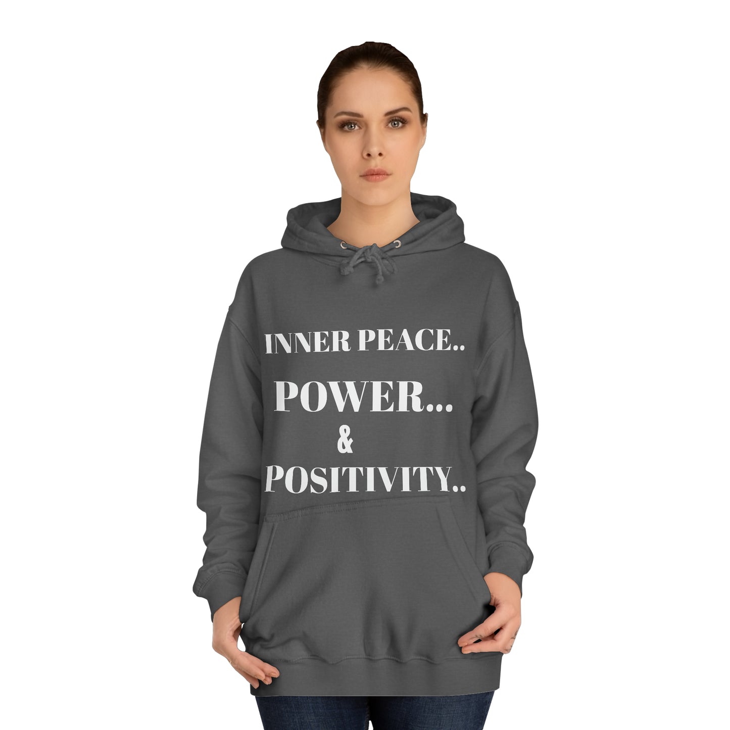 Unisex Printed Hoodie - Meditating Woman